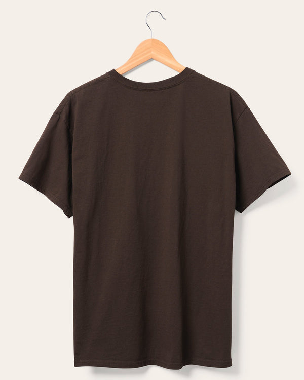 Junk Food Clothing Cleveland Browns Mickey Kick Back Tee Brown