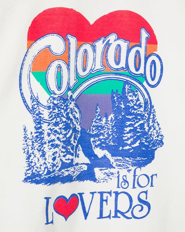 Junk Food Clothing Colorado Is For Lovers Flea Market Fleece White