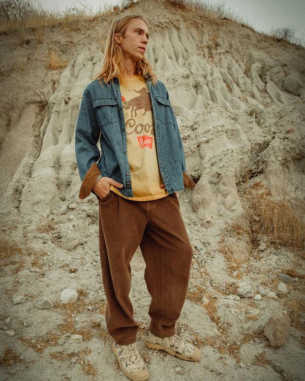 Junk Food Clothing Coors Banquet Cowboy Flea Market Tee Honey