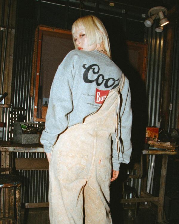 Junk Food Clothing Coors The Legend Flea Market Fleece Heather Gray