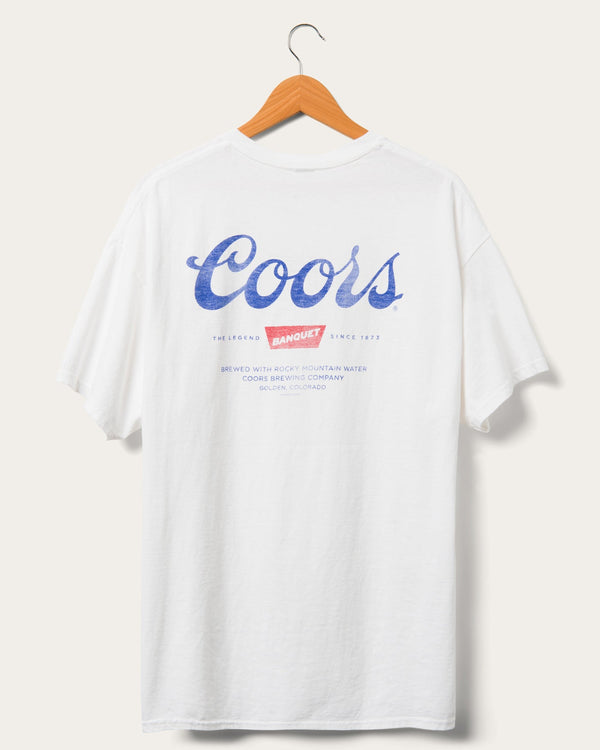 Junk Food Clothing Coors The Legend Flea Market Tee White