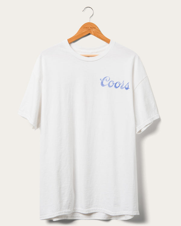 junk food clothing Coors The Legend Flea Market Tee White