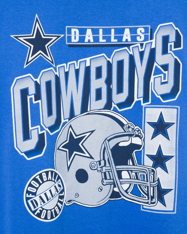 Junk Food Clothing Dallas Cowboys Checkdown Flea Market Tee Royal