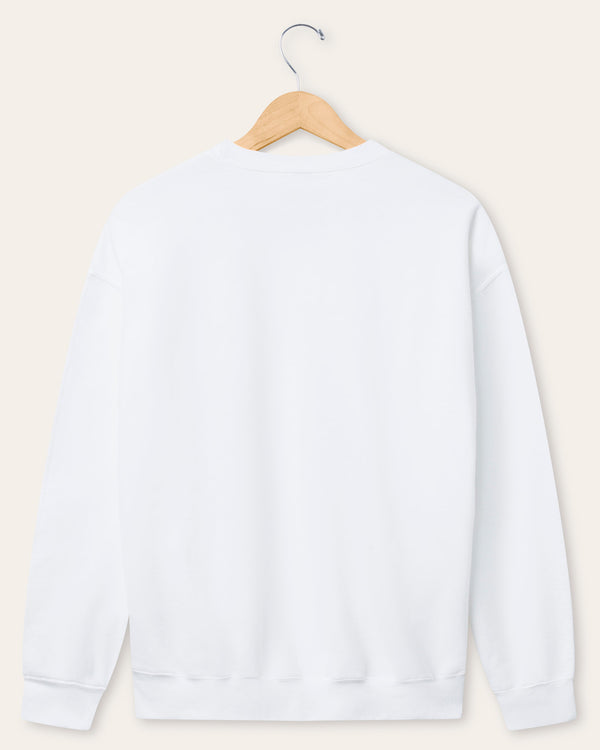 Junk Food Clothing Dallas Cowboys Conversion Flea Market Crew Fleece White