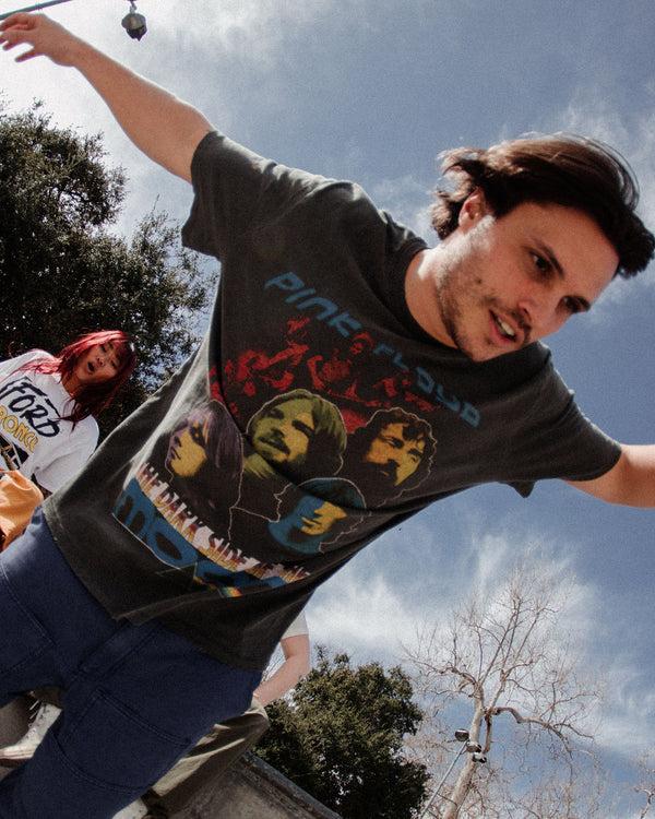 Junk Food Clothing Dark Side Of The Moon Vintage Tee Vintage Black