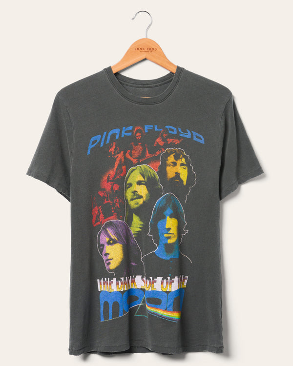junk food clothing Dark Side Of The Moon Vintage Tee Vintage Black junk food clothing Dark Side Of The Moon Vintage Tee Vintage Black