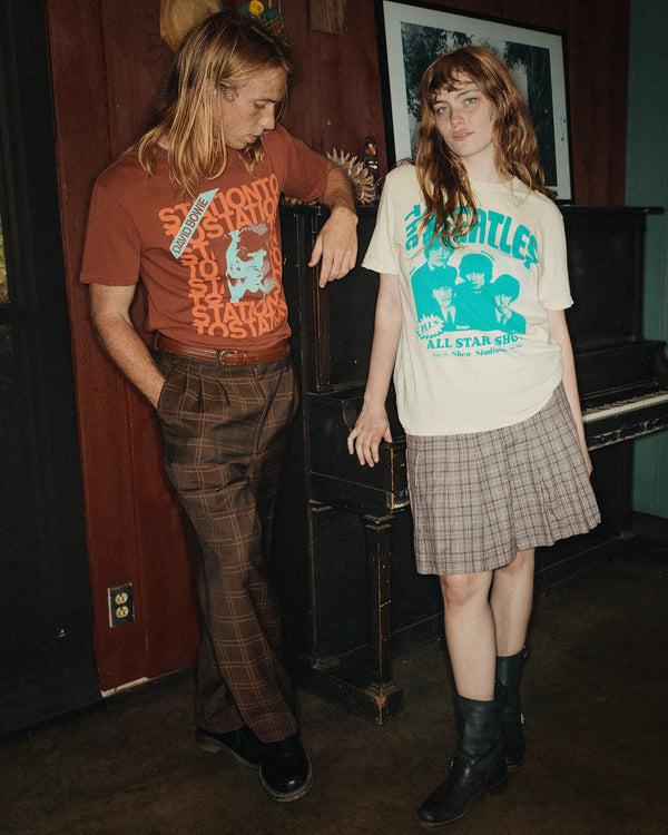 Junk Food Clothing David Bowie Station To Station Vintage Tee Cinnamon Stick