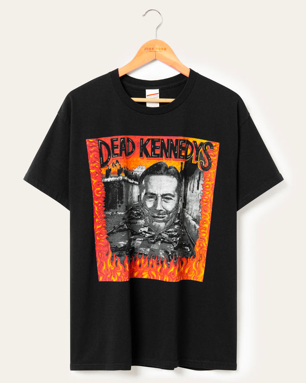 junk food clothing Dead Kennedys Department of Fear Flea Market Tee Black junk food clothing Dead Kennedys Department of Fear Flea Market Tee Black