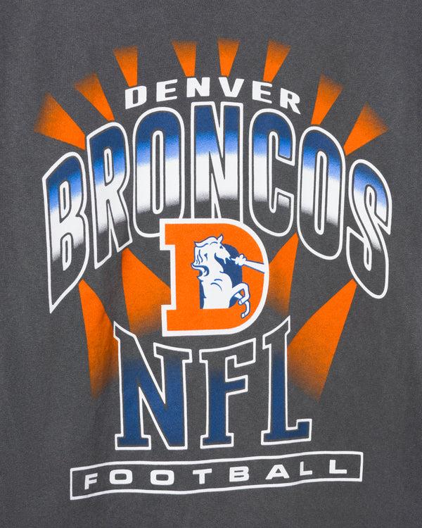 Junk Food Clothing Denver Broncos Chrome Flea Market Tee Midnight