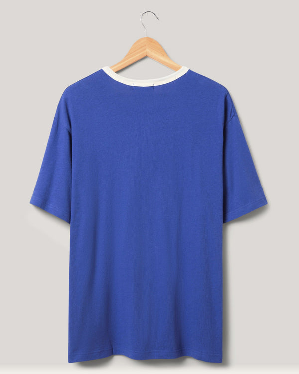 Junk Food Clothing Denver Broncos Oversized Ringer Tee Liberty