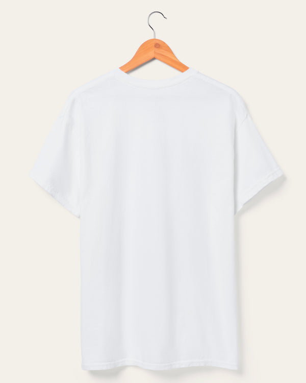 Junk Food Clothing Denver Broncos Throwback Helmet Flea Market Tee White