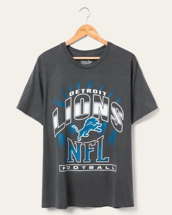 junk food clothing Detroit Lions Chrome Flea Market Tee Midnight