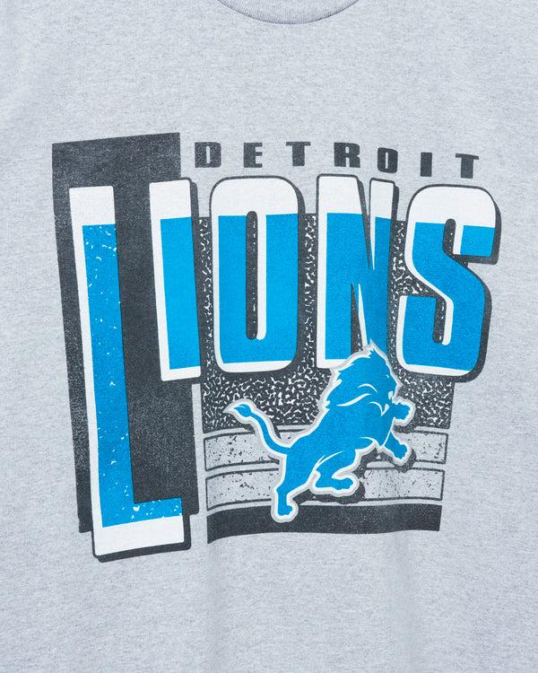 Junk Food Clothing Detroit Lions Complete Tee Heather Gray