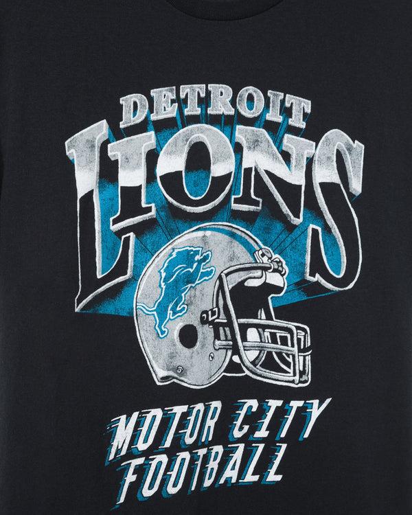 Junk Food Clothing Detroit Lions Hall Of Fame Flea Market Tee Black