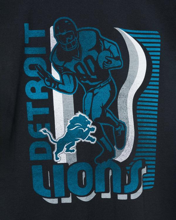 Junk Food Clothing Detroit Lions Running Back Flea Market Tee Black
