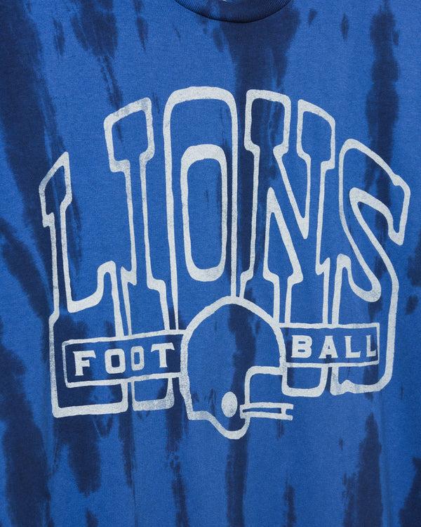 Junk Food Clothing Detroit Lions Tie Dye Short Sleeve Tee Liberty