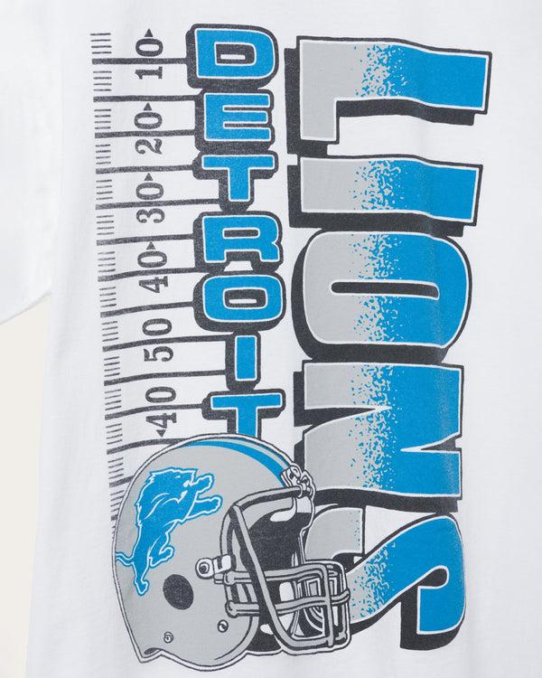 Junk Food Clothing Detroit Lions Yardage Flea Market Tee White