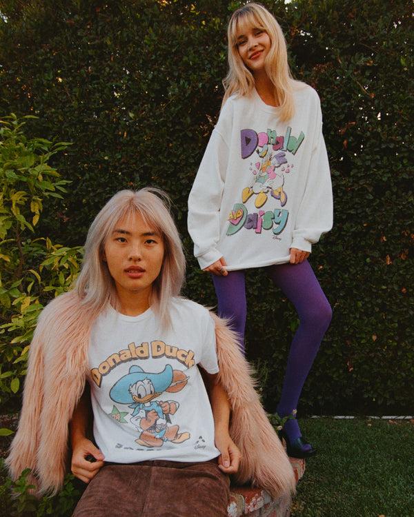 Junk Food Clothing Donald Goes West Flea Market Tee White