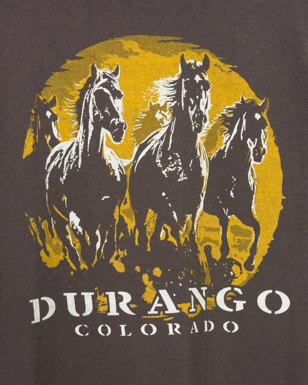 Junk Food Clothing Durango Colorado Flea Market Tee Coffee