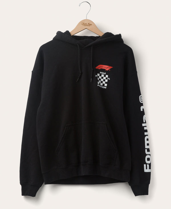 Junk Food Clothing F1 Excellence Flea Market Hoodie Black