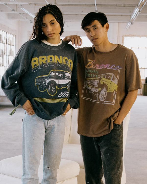 Junk Food Clothing Ford Bronco 4-Wheel Drive Vintage Tee Monks Robe