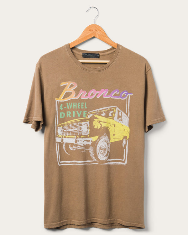 junk food clothing Ford Bronco 4-Wheel Drive Vintage Tee Monks Robe