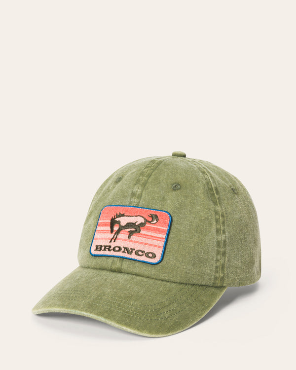 junk food clothing Ford Bronco Run 90's Cap Lichen Green