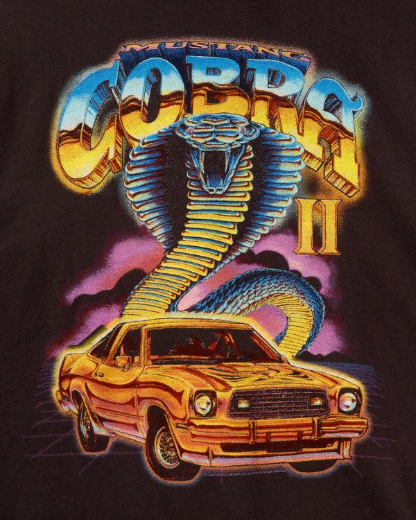 Junk Food Clothing Ford Mustang Cobra Vintage Tee Vintage Black