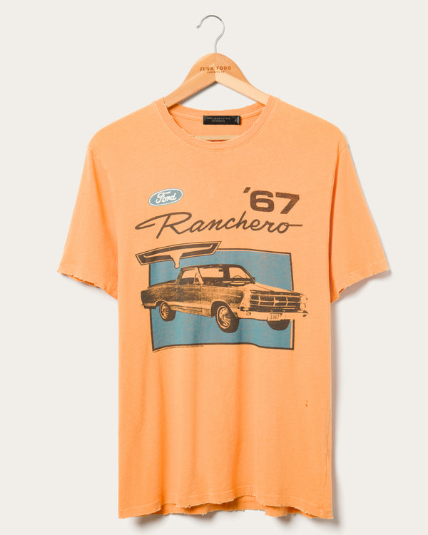 junk food clothing Ford Ranchero '67 Vintage Tee Copper Tan