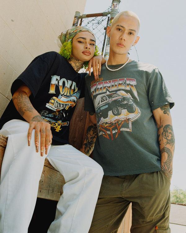 Junk Food Clothing Ford Ranger STX Vintage Tee Vintage Black