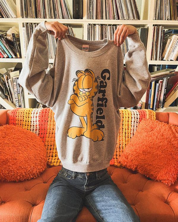Junk Food Clothing Garfield Flea Market Fleece Heather Grey