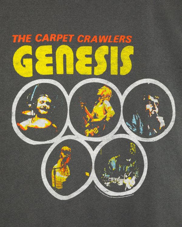 Junk Food Clothing Genesis Carpet Crawlers Flea Market Tee Vintage Black