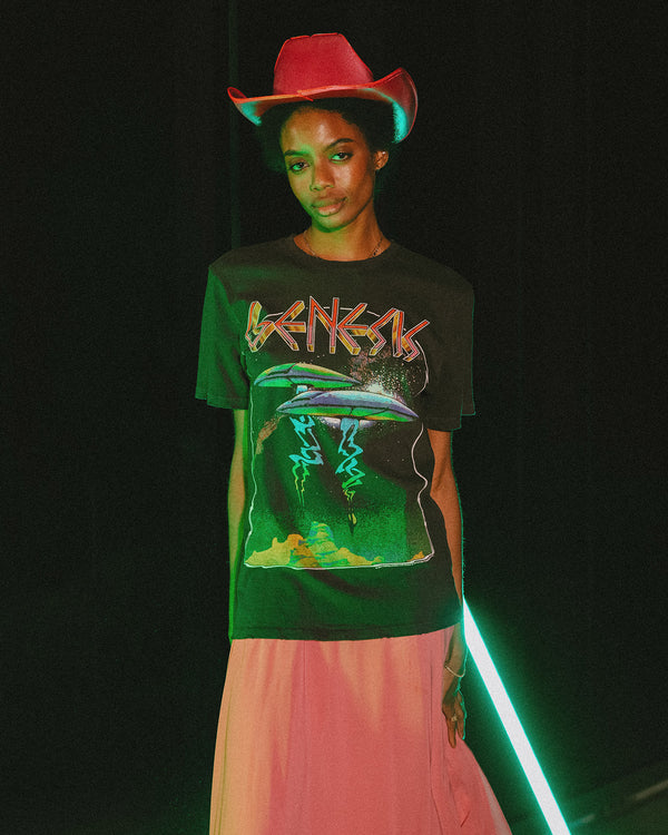 Junk Food Clothing Genesis UFO Vintage Tee Vintage Black