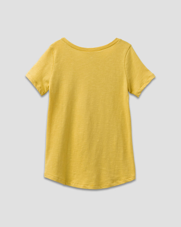 Junk Food Clothing Girls Vikings Game Day Tee MUSTARD