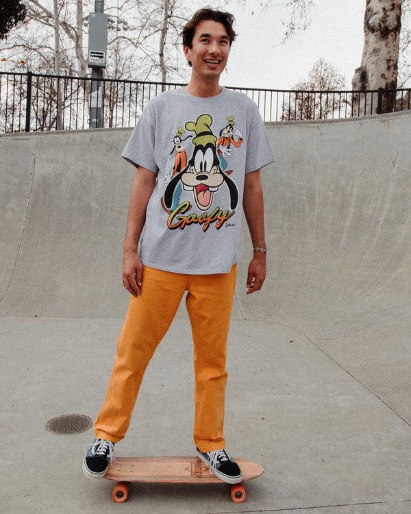 Junk Food Clothing Goofy Flea Market Tee Heather Grey