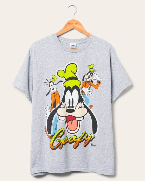 junk food clothing Goofy Flea Market Tee Heather Grey