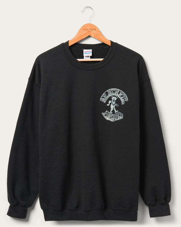 junk food clothing Grateful Dead Colorful Bears Flea Market Fleece Black