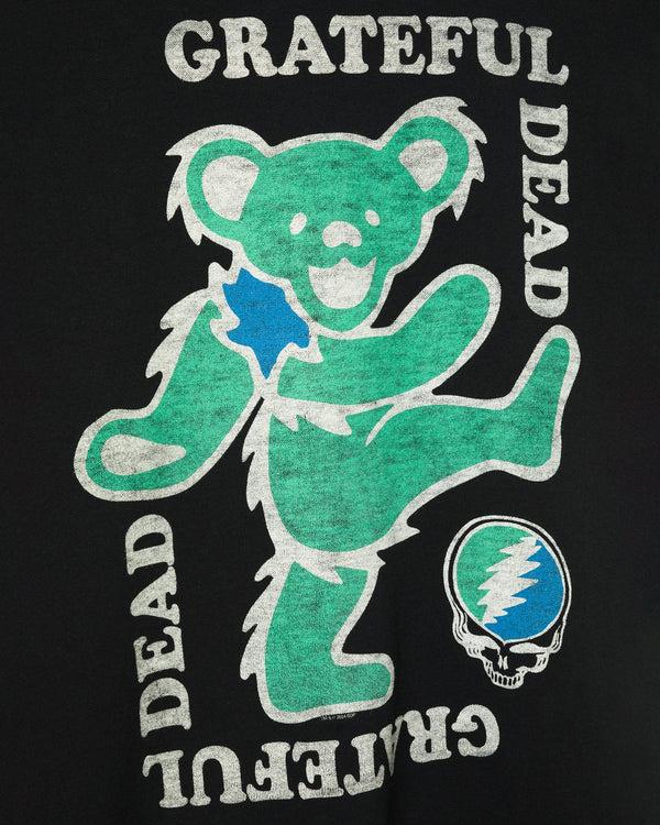 Junk Food Clothing Grateful Dead Dancing Bear Flea Market Tee Black