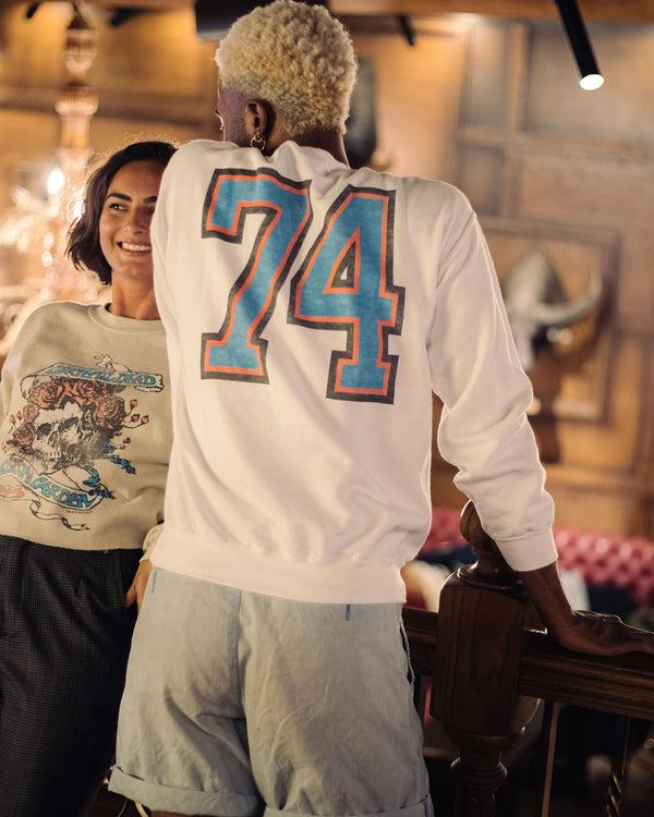 Junk Food Clothing Grateful Dead Helmet Flea Market Fleece White