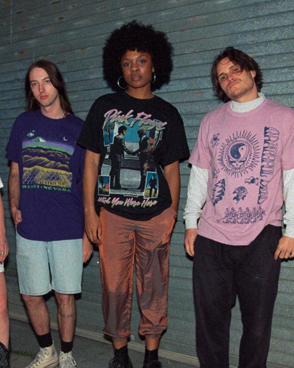 Junk Food Clothing Grateful Dead Logos Vintage Tee Fair Orchid