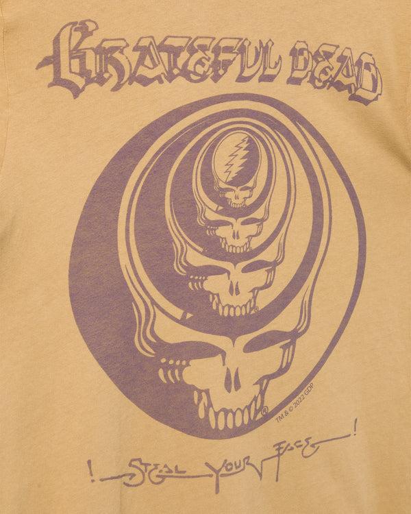 Junk Food Clothing Grateful Dead Metta Stealy Vintage Tee Saffron