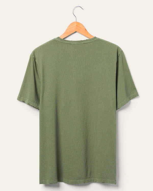 Junk Food Clothing Grateful Dead Space Your Face Vintage Tee Washed Army