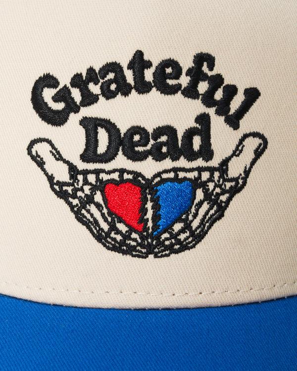 Junk Food Clothing Grateful Dead Structured Hat Off Blue /White