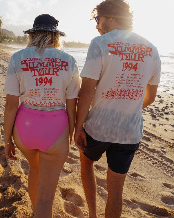 Junk Food Clothing Grateful Dead Summer Tour 1994 Vintage Tee Tie Dye