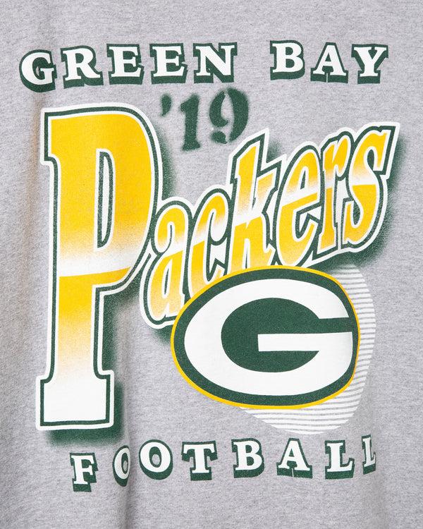 Junk Food Clothing Green Bay Packers Bootleg Flea Market Tee Heather Grey