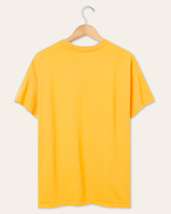 Junk Food Clothing Green Bay Packers Checkdown Flea Market Tee Yellow