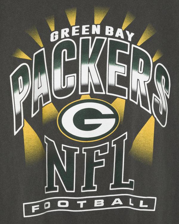 Junk Food Clothing Green Bay Packers Chrome Flea Market Tee Midnight