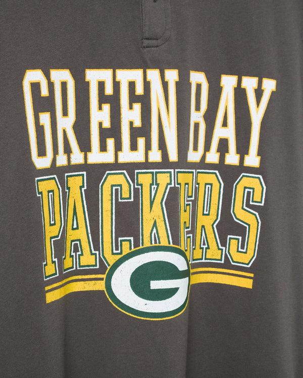 Junk Food Clothing Green Bay Packers Long Sleeve Henley