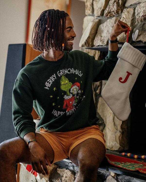 Junk Food Clothing Grinch Merry Grinchmas Flea Market Fleece Irish Green