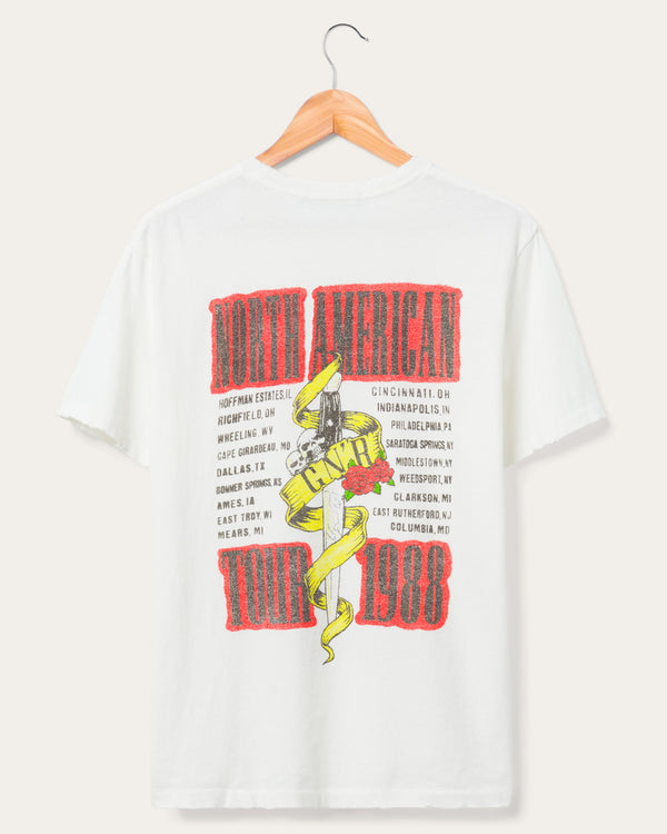Junk Food Clothing Guns N' Roses American Tour Vintage Tee Vintage White